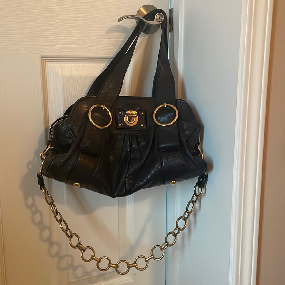 Marc Jacobs satchel with detachable chain